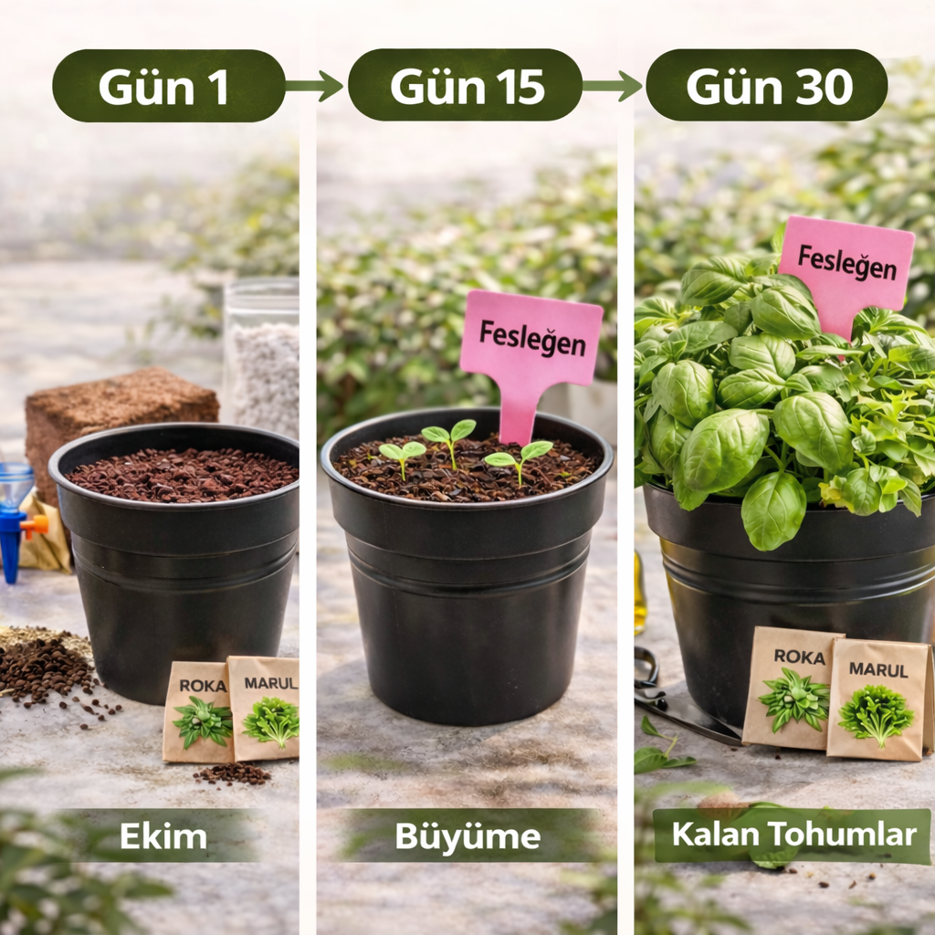 HasatKit™ – 30 Günde Kendi Sebzeni Yetiştir 🌱