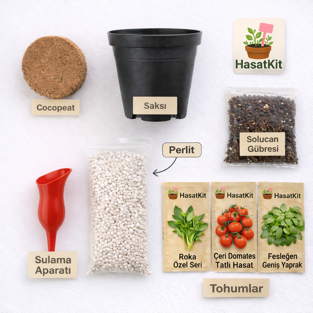 HasatKit™ – 30 Günde Kendi Sebzeni Yetiştir 🌱
