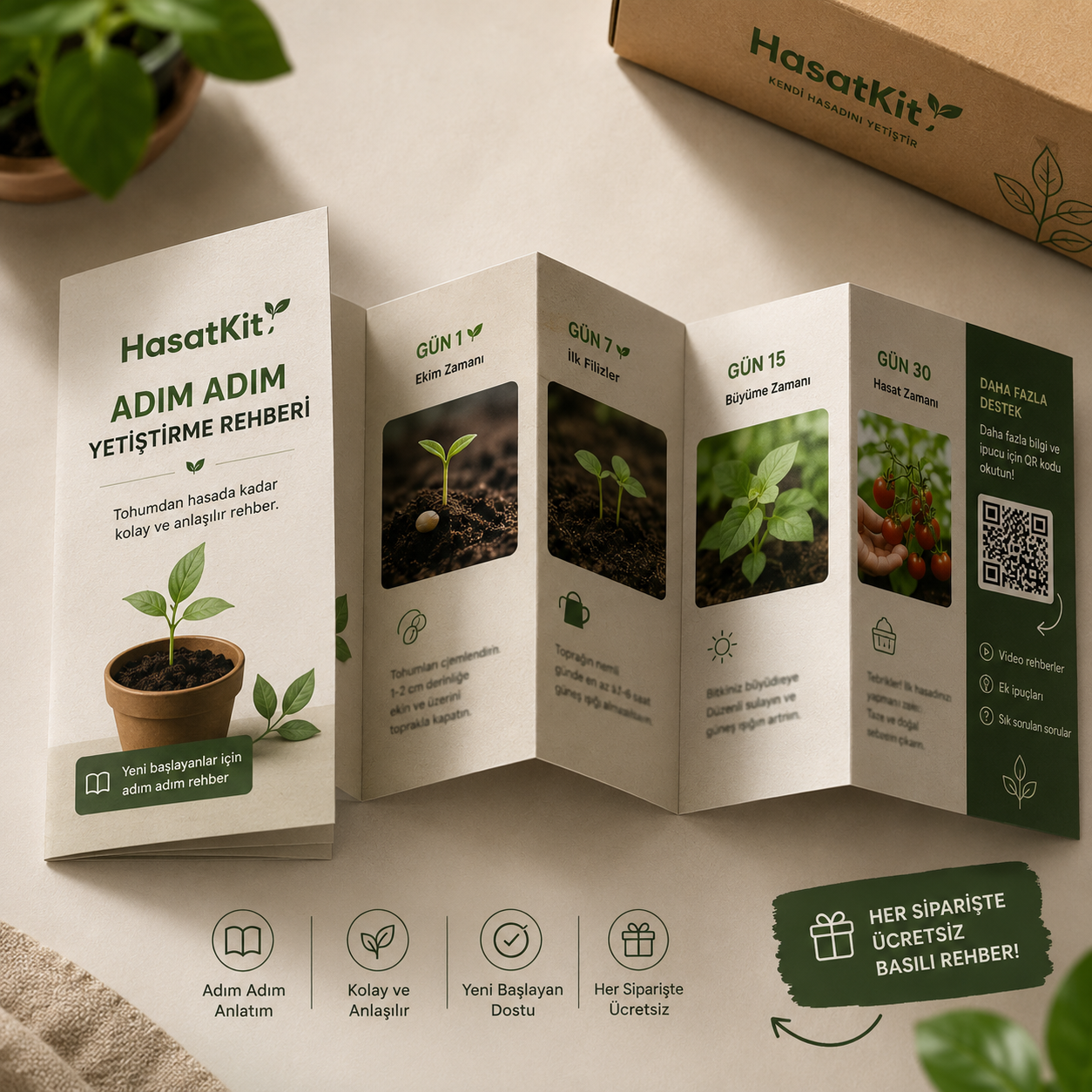 📘 HasatKit™ Adım Adım Yetiştirme Rehberi