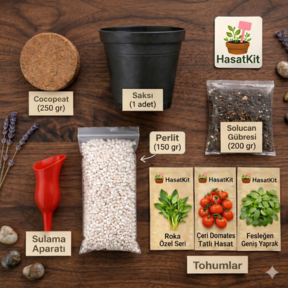 HasatKit™ – 30 Günde Kendi Sebzeni Yetiştir 🌱